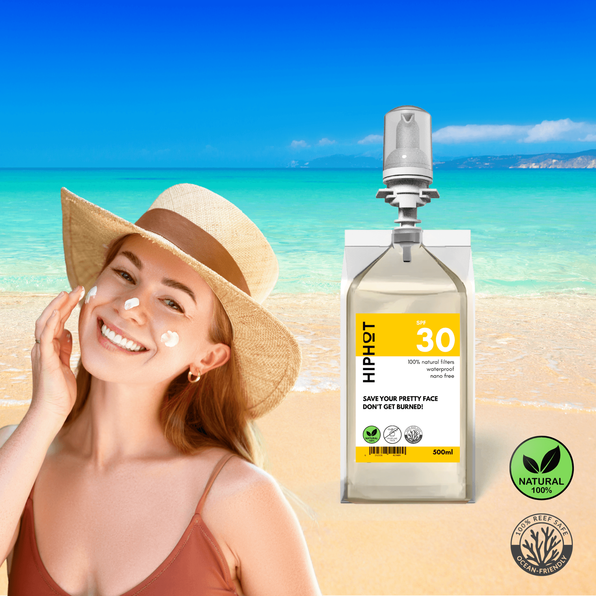 Mineralischer Sonnenschutz SPF 30 Wertpackung 2 x 500ml