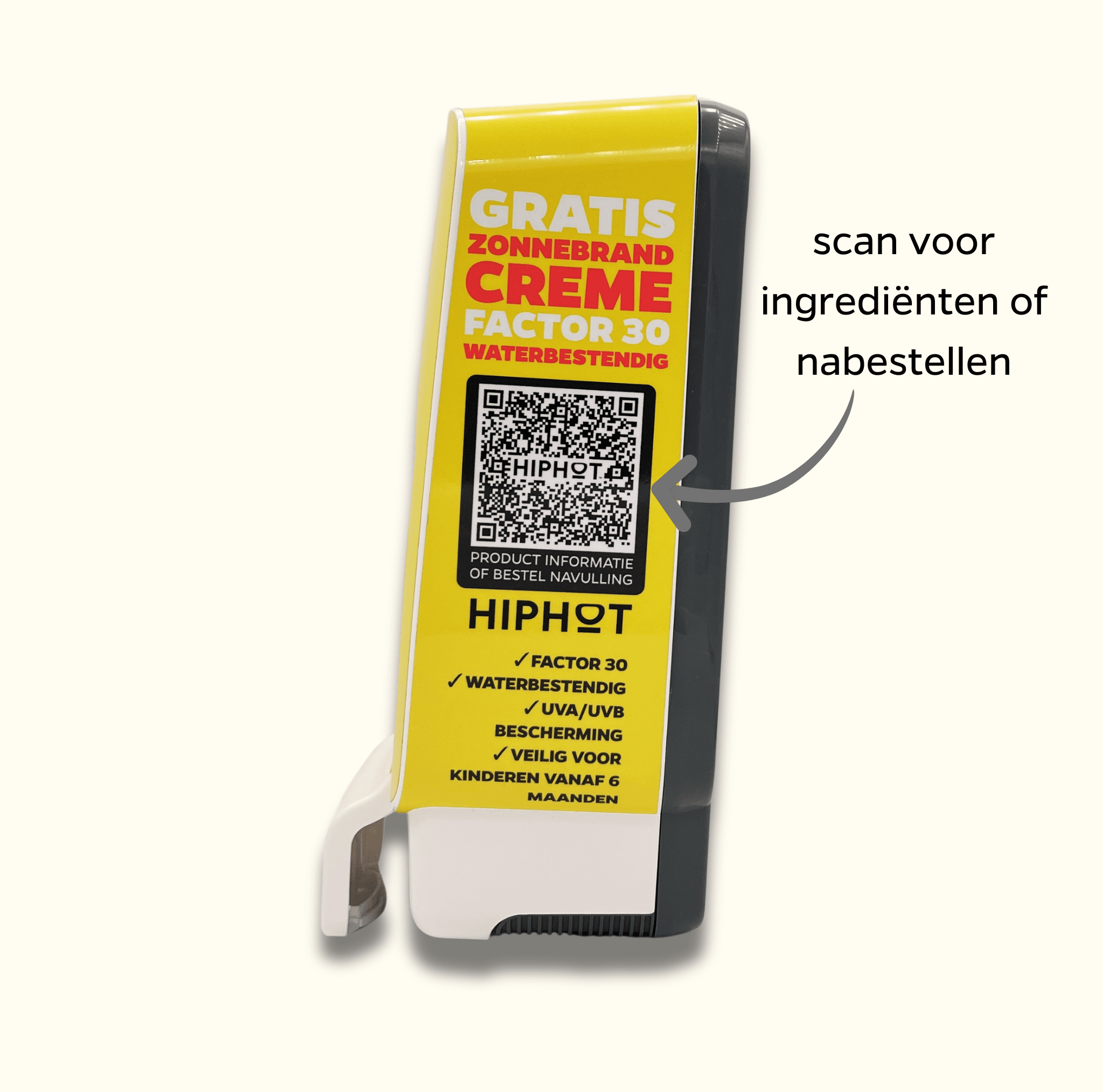 Sonnenschutzmittelspender mit individuellem Logo SPF 30