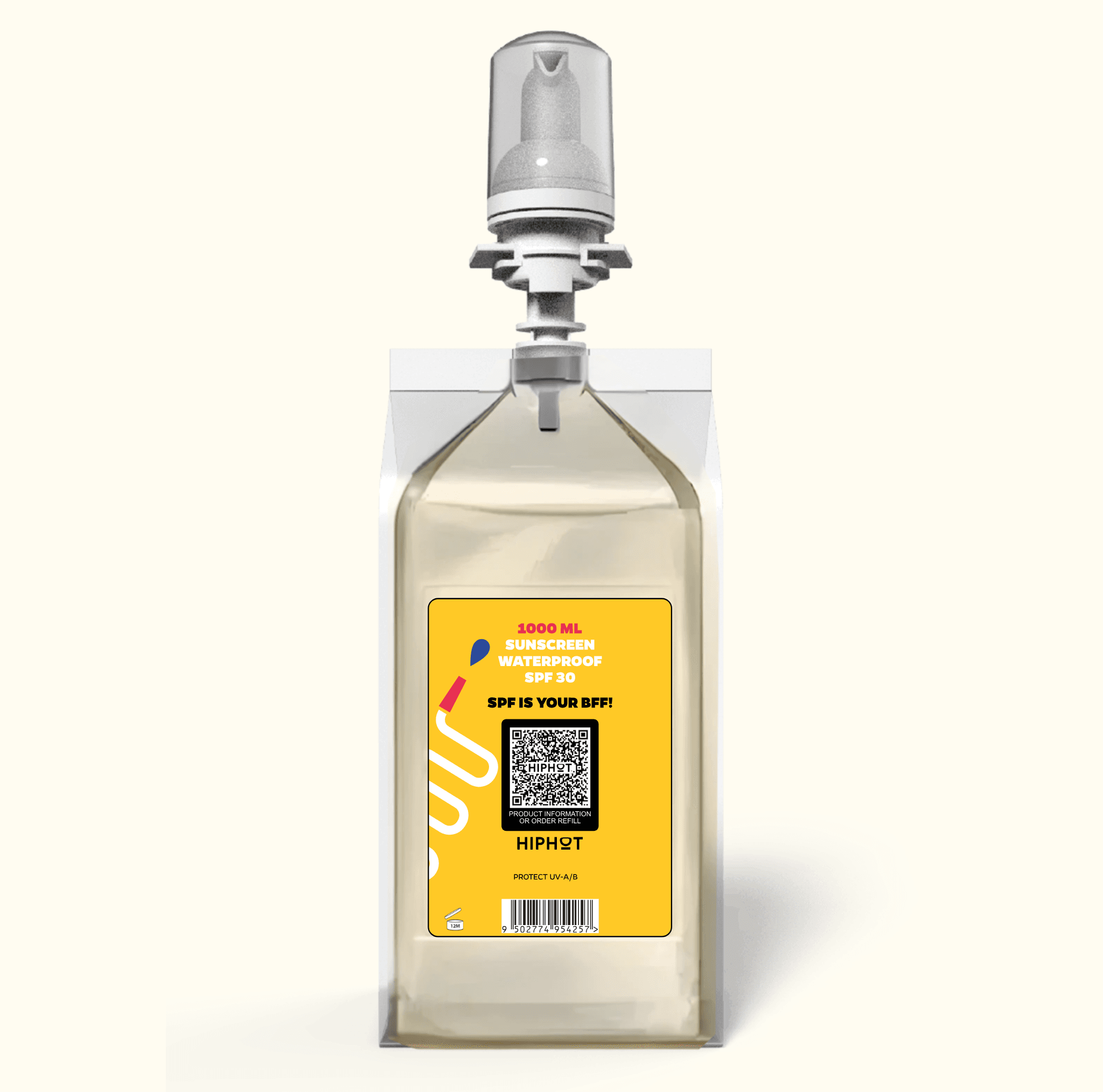 Individueller Design Sonnencreme Spender SPF 30