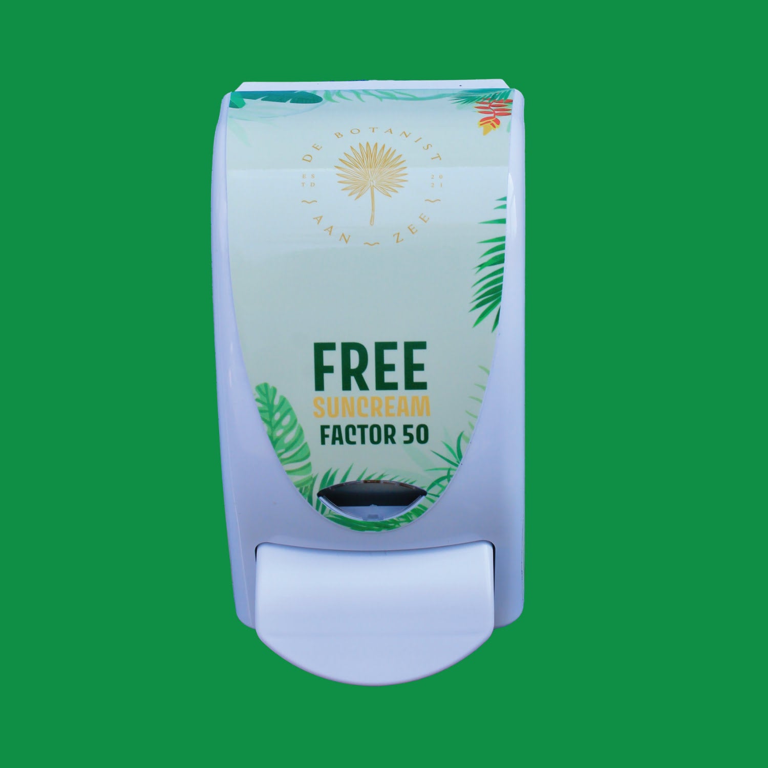 Individueller Design Sonnencreme Spender SPF 50