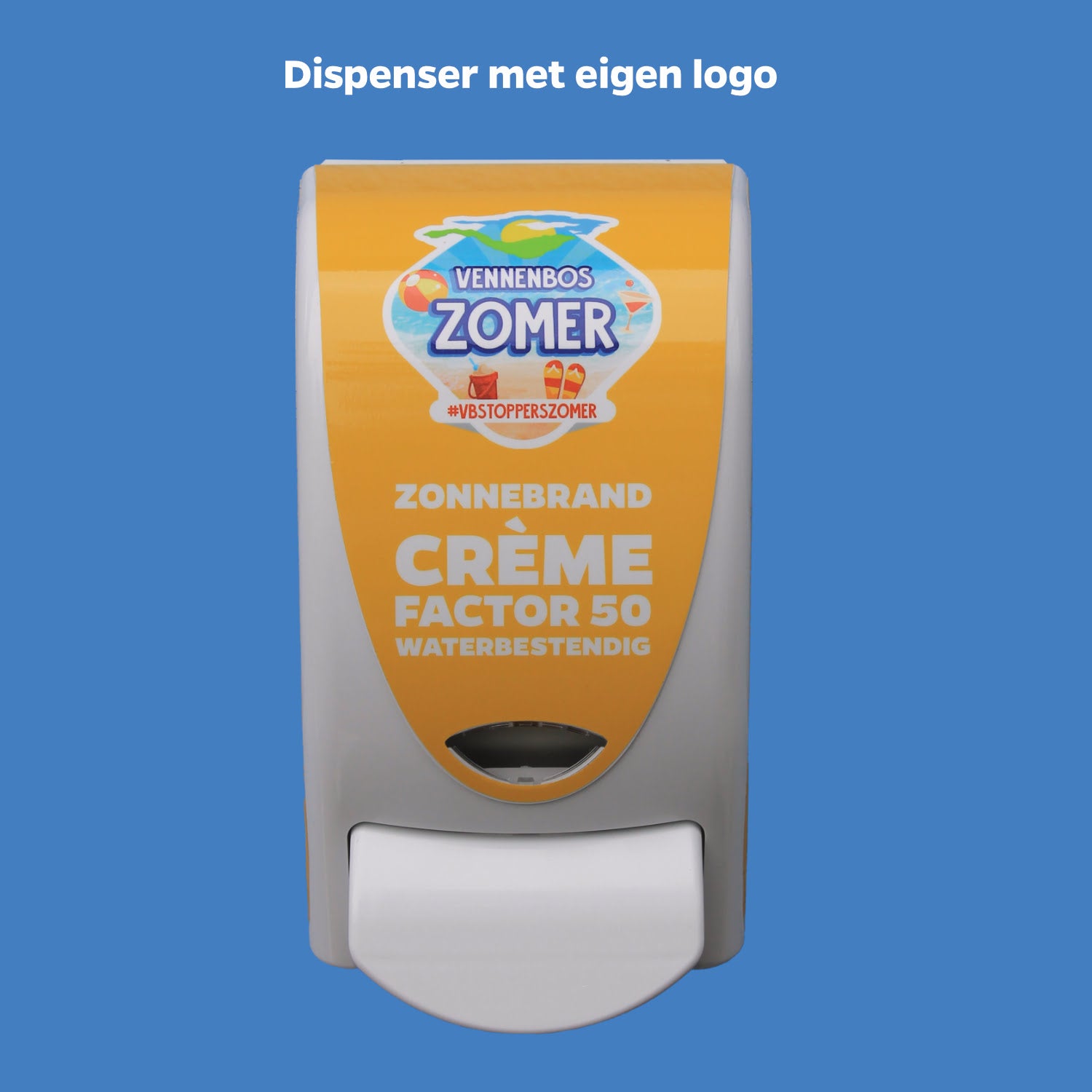 Sunscreen Dispenser Custom Logo SPF 50