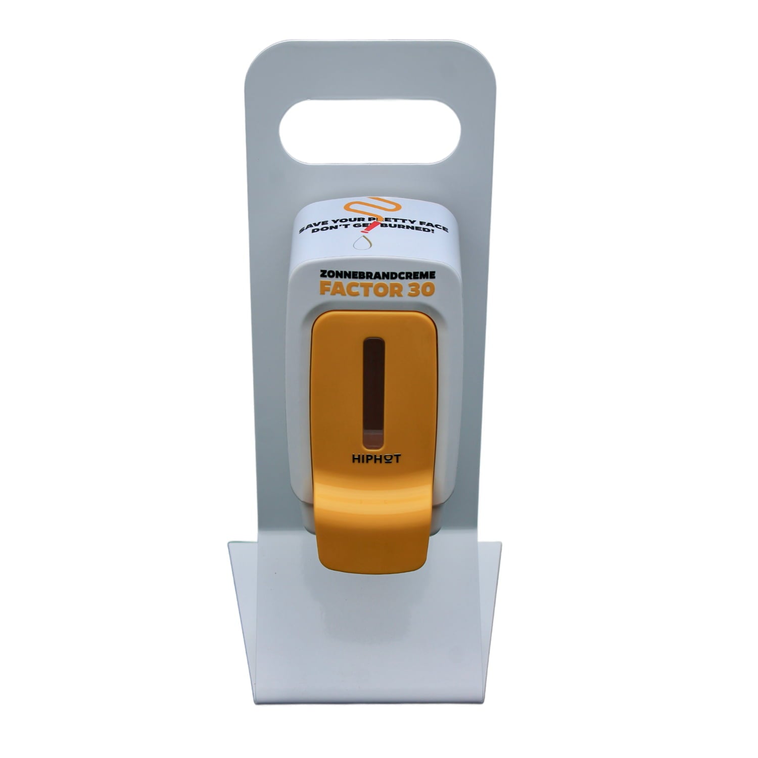 Sonnenschutzmittel SPF 30 Spender 500ml Gelb Niederländischer Text