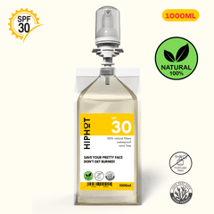 Mineralischer Sonnenschutz SPF 30 1L Wasserfester Nachfüllpack