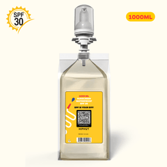 Sunscreen Refill 1L SPF 30 Water Resistant for Dispenser 2500 Doses