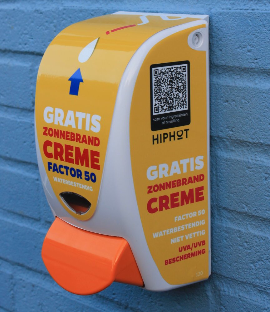 Sunscreen Dispenser with 2L SPF 50 Refill