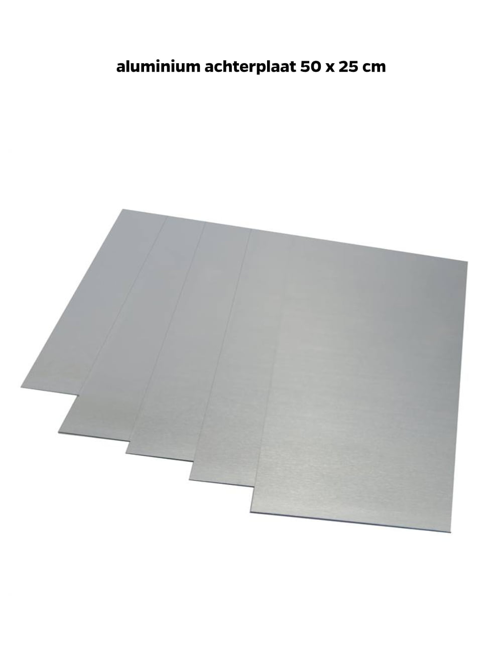 Metal Back Plate 50x25cm 0.8mm Durable Metal Sheet